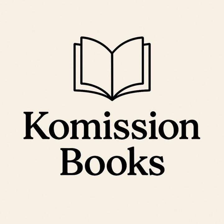 Логотип - Komission books (Комиссион букс), Комиссионный магазин книг в Астане