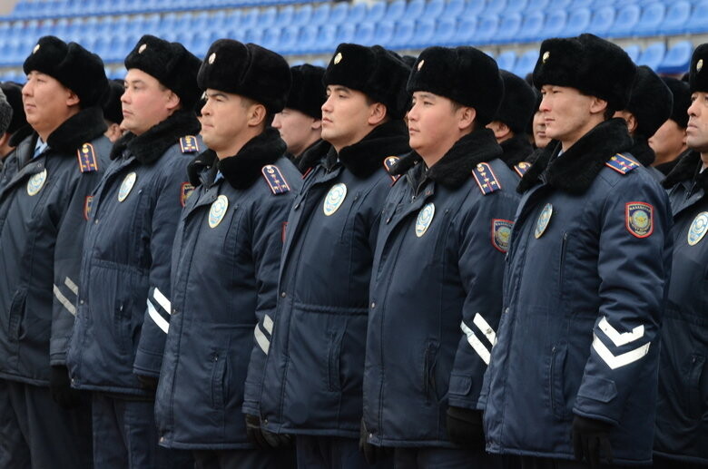 Полицейская форма в казахстане