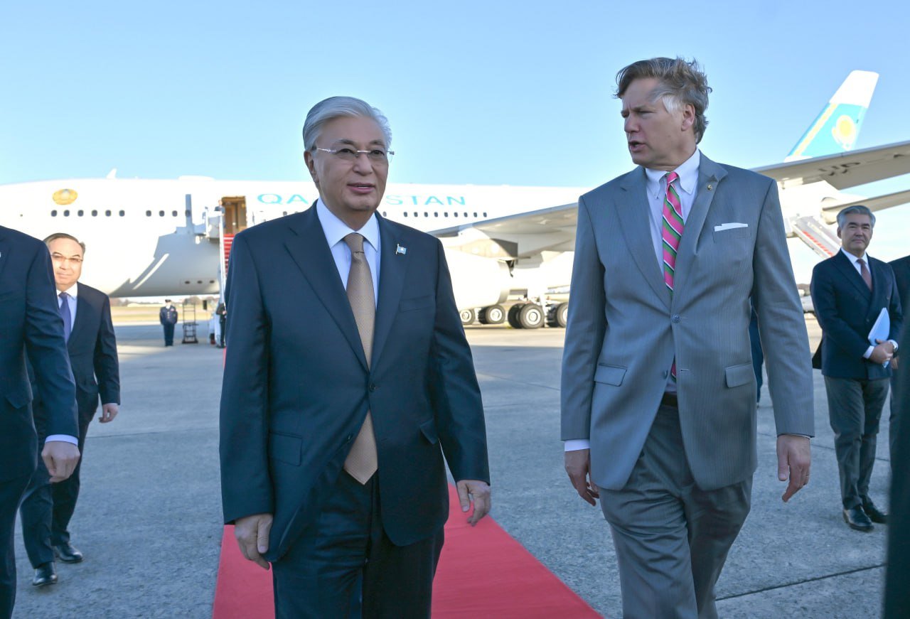 Касым-Жомарт Токаев и Кристофер Ландау