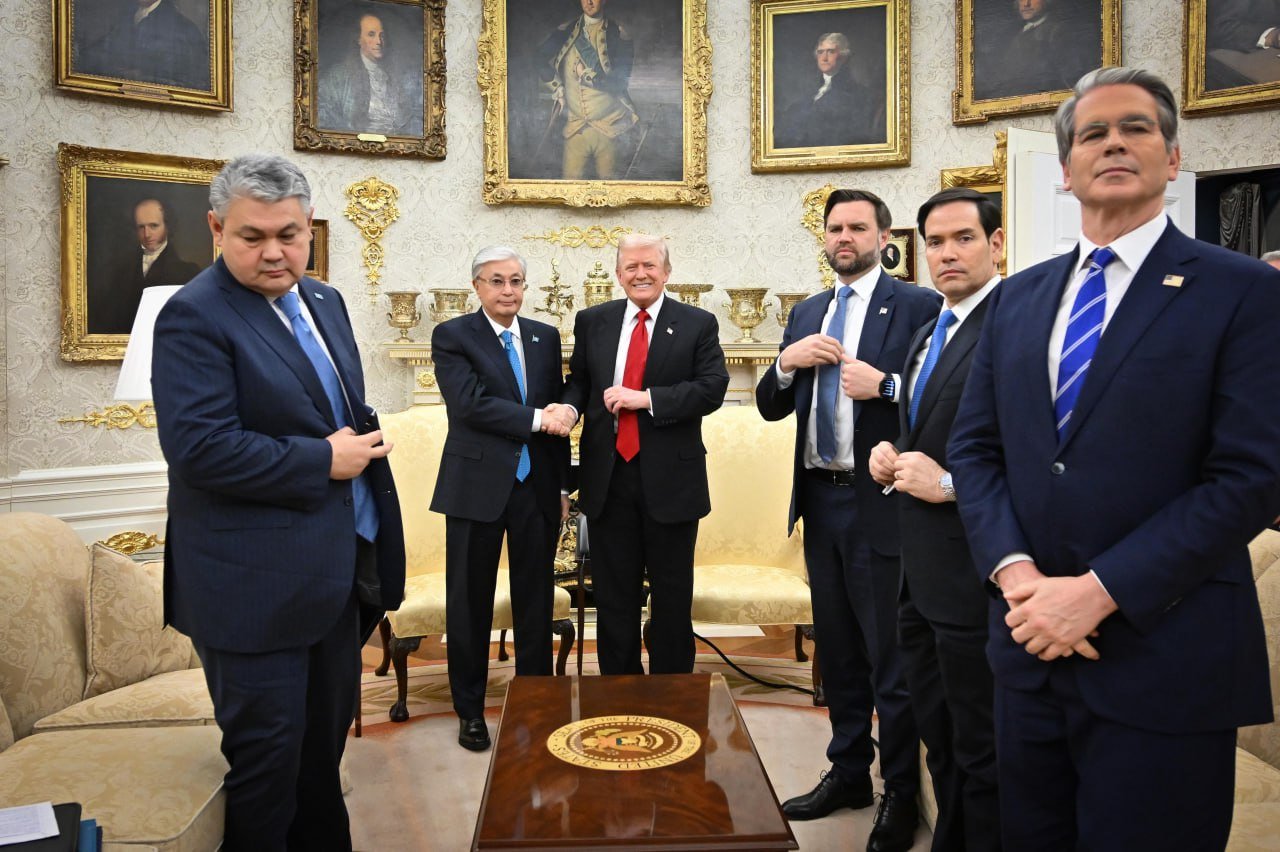 Касым-Жомарт Токаев и Дональд Трамп