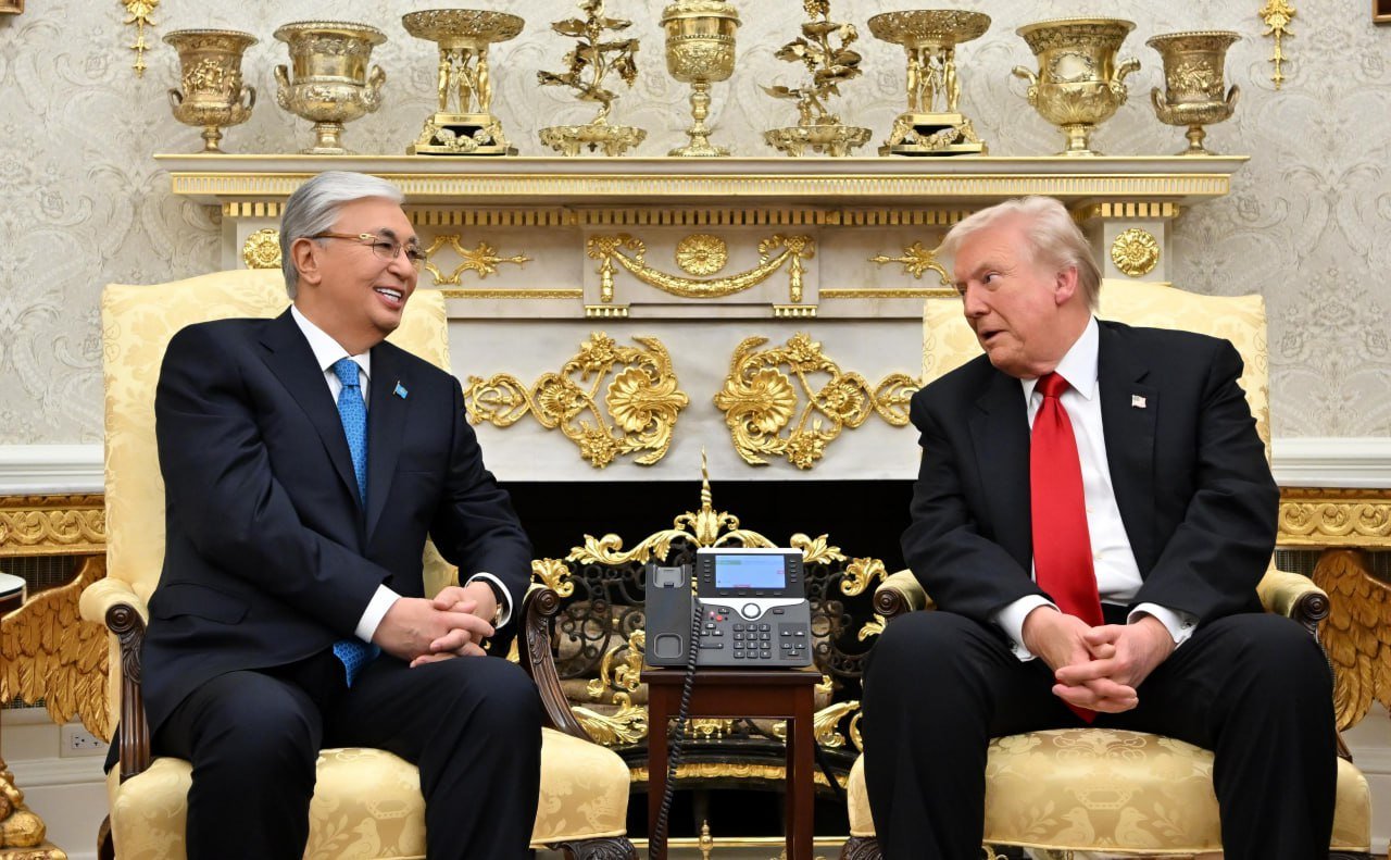 Касым-Жомарт Токаев и Дональд Трамп
