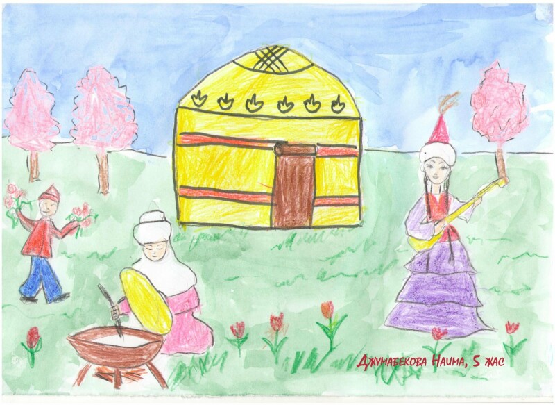 Как нарисовать навруз. Рисунок на тему Наурыз. Праздник Наурыз для детей. Праздник рисунок. Рисунок Наурыз для детей.